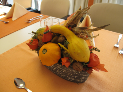 Tischdeko Herbst